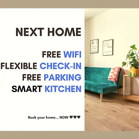 شقة Next - Free Parking & Wifi - Badewanne *
